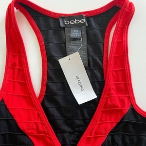 BEBE racer dress